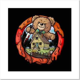 Camp Killer Death Bear Posters and Art